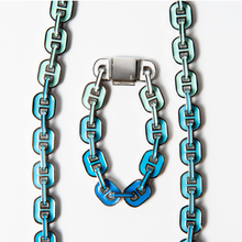 Load image into Gallery viewer, R/L x Joey Torres Marine Puff Link Chain &amp; Bracelet
